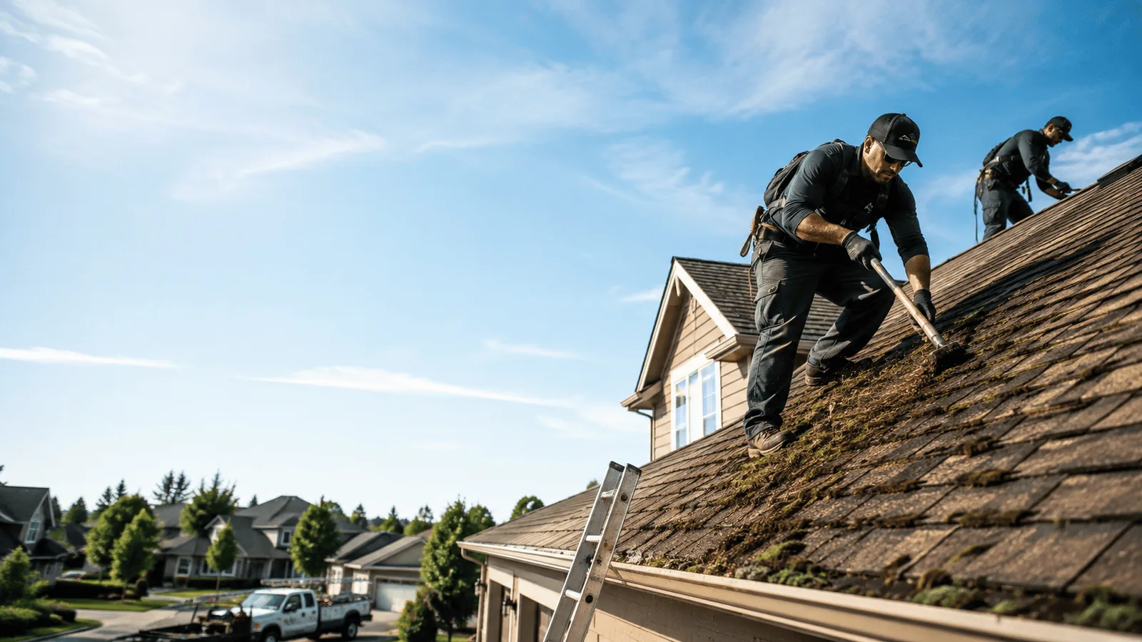 Roof Moss Removal in Moscow, OH near me